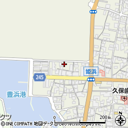 香川県観音寺市豊浜町姫浜212周辺の地図