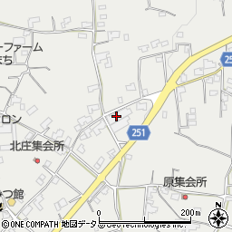徳島県美馬市脇町大字北庄845周辺の地図