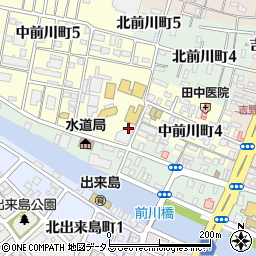 徳島トヨタ自動車株式会社　フォルクスワーゲン徳島中央周辺の地図