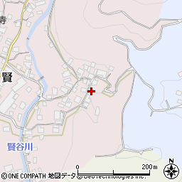 和歌山県有田郡有田川町賢1099周辺の地図