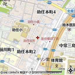 徳島県徳島市助任本町周辺の地図