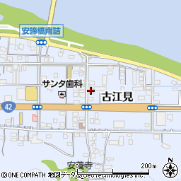 和歌山県有田市古江見56周辺の地図