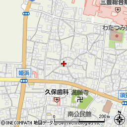 香川県観音寺市豊浜町姫浜1331-2周辺の地図