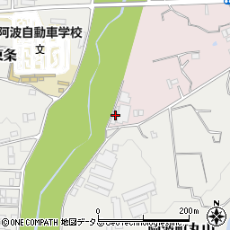 徳島県阿波市阿波町綱懸78周辺の地図