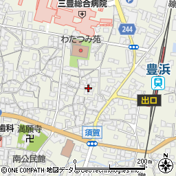 香川県観音寺市豊浜町姫浜640周辺の地図