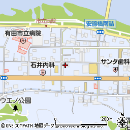 和歌山県有田市古江見169周辺の地図