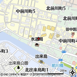 徳島トヨタ自動車オートモール店周辺の地図