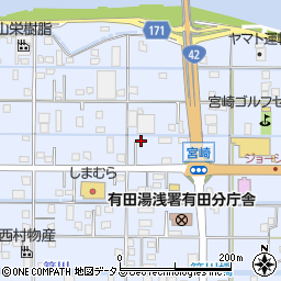 和歌山県有田市宮崎町227周辺の地図
