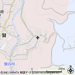 和歌山県有田郡有田川町賢1006周辺の地図