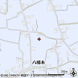 徳島県阿波市市場町香美八幡本108周辺の地図