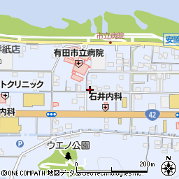 和歌山県有田市宮崎町10-4周辺の地図