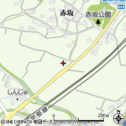 山口県山口市嘉川赤坂123周辺の地図