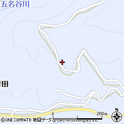 和歌山県有田郡有田川町青田88周辺の地図