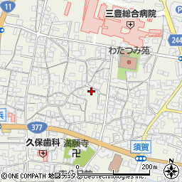 香川県観音寺市豊浜町姫浜1351周辺の地図