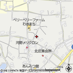徳島県美馬市脇町大字北庄625周辺の地図