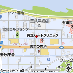 和歌山県有田市宮崎町72-3周辺の地図