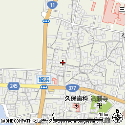 香川県観音寺市豊浜町姫浜267-5周辺の地図