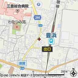 香川県観音寺市豊浜町姫浜687周辺の地図