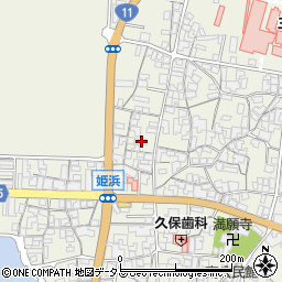 香川県観音寺市豊浜町姫浜267周辺の地図