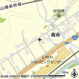 山口県周南市夜市2914-13周辺の地図