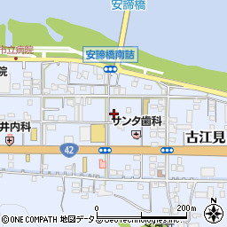 和歌山県有田市古江見147周辺の地図