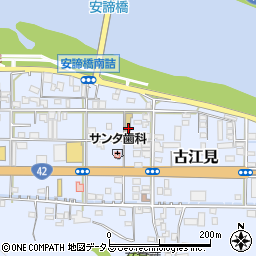 和歌山県有田市古江見152周辺の地図