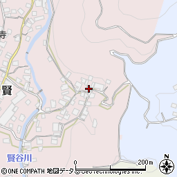 和歌山県有田郡有田川町賢1116周辺の地図