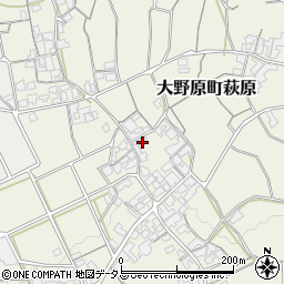 香川県観音寺市大野原町萩原1946周辺の地図
