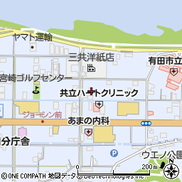 和歌山県有田市宮崎町73周辺の地図
