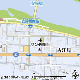 和歌山県有田市古江見151周辺の地図