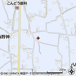 徳島県阿波市市場町香美八幡本323周辺の地図