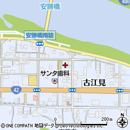 和歌山県有田市古江見153周辺の地図