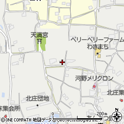 徳島県美馬市脇町大字北庄492周辺の地図