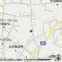 徳島県美馬市脇町大字北庄593周辺の地図