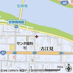 和歌山県有田市古江見26-2周辺の地図