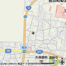 香川県観音寺市豊浜町姫浜259周辺の地図