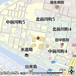 徳島スズキスズキアリーナオートモール周辺の地図