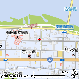 和歌山県有田市宮崎町1-1周辺の地図