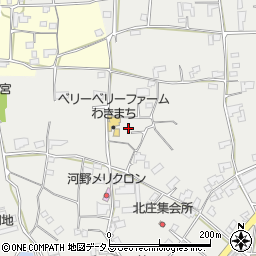 徳島県美馬市脇町大字北庄627周辺の地図