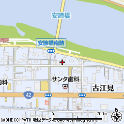 和歌山県有田市古江見106周辺の地図