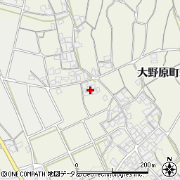 香川県観音寺市大野原町萩原1745周辺の地図