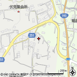 徳島県美馬市脇町大字北庄820周辺の地図