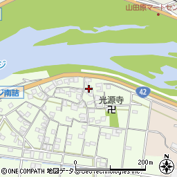 和歌山県有田市野56周辺の地図