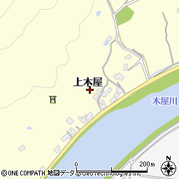 山口県下関市吉田上木屋周辺の地図