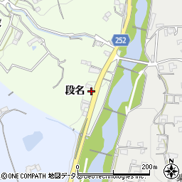 徳島県美馬市脇町段名周辺の地図