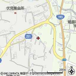 徳島県美馬市脇町大字北庄820-1周辺の地図