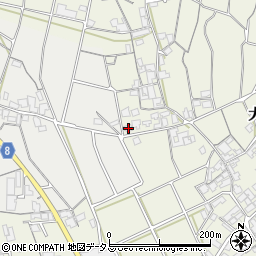 香川県観音寺市大野原町萩原1756-1周辺の地図