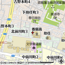 渭北街づくり協議会周辺の地図