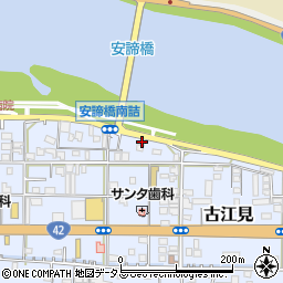 和歌山県有田市古江見104周辺の地図