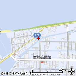 和歌山県有田市宮崎町398-2周辺の地図
